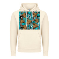 Vintage Artic western aztec highland cow Vintage Hoodie - RanaPortraitStore