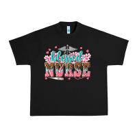 Black blessed nurse Urban Heavy Tee - texasbilliewilder