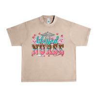 French Oak blessed nurse Urban Heavy Tee - texasbilliewilder