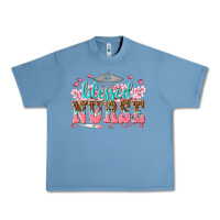 Pebble Blue blessed nurse Urban Heavy Tee - texasbilliewilder