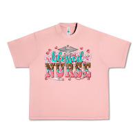 Salmon blessed nurse Urban Heavy Tee - texasbilliewilder