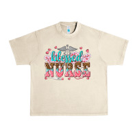 Sandshell blessed nurse Urban Heavy Tee - texasbilliewilder