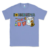 Colony Blue housekeeper Classic Tee - CowhideDigitalArt