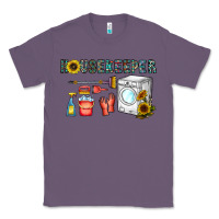 Lavender housekeeper Classic Tee - CowhideDigitalArt