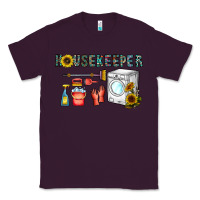 Plum housekeeper Classic Tee - CowhideDigitalArt