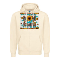 Sandshell god gifted me two titles mom and grandma and i rock them both Zipper Hoodie - JahusDesignShop