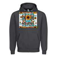 Smoke god gifted me two titles mom and grandma and i rock them both Zipper Hoodie - JahusDesignShop