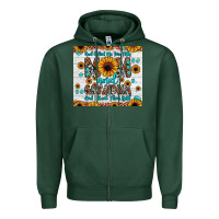 Sports Green god gifted me two titles mom and grandma and i rock them both Zipper Hoodie - JahusDesignShop