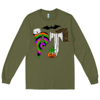 Army Green pt Long Sleeve Tee - CowhideDigitalArt