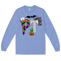 Colony Blue pt Long Sleeve Tee - CowhideDigitalArt