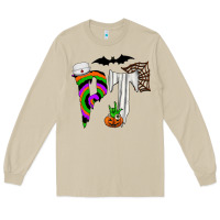 Mushroom pt Long Sleeve Tee - CowhideDigitalArt
