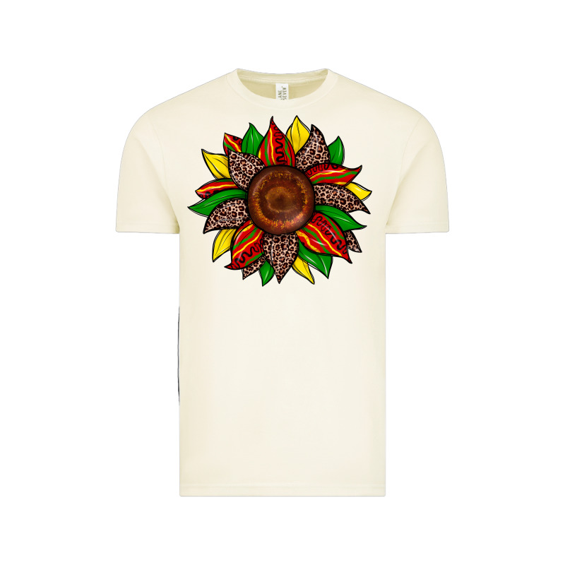 Juneteenth Leopard Sunflower Vintage Tee by Zillion Design Studio | Teevron