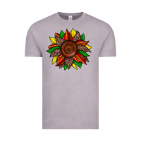 Vintage Zinc juneteenth leopard sunflower Vintage Tee - Zillion Design Studio