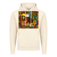 Vintage Artic western horse and sunflower Vintage Hoodie - RanaPortraitStore