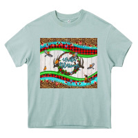 Arona winter blessings leopard Heavy Core Tee - LillyAllenDesigns