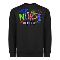 Black autism nurse life Heavyweight Sweatshirt - texasbilliewilder