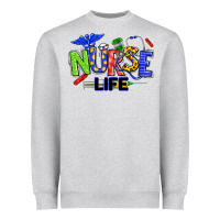 Autism Nurse Life Heavyweight Sweatshirt | Teevron