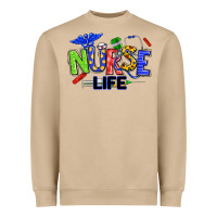 Mushroom autism nurse life Heavyweight Sweatshirt - texasbilliewilder