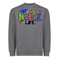 Storm autism nurse life Heavyweight Sweatshirt - texasbilliewilder