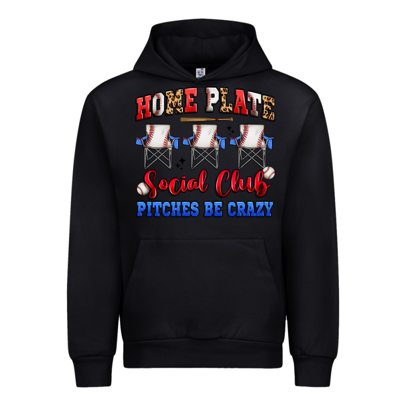 Home Plate Social Club Pitches Be Crazy Urban Hoodie by Artiststas | Teevron