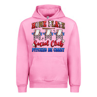 Fuchsia Pink home plate social club pitches be crazy Urban Hoodie - Artiststas