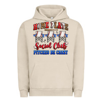 Pigment French Oak home plate social club pitches be crazy Urban Hoodie - Artiststas