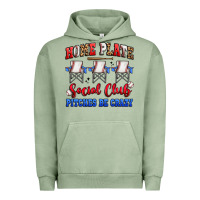 Pigment Oil Green home plate social club pitches be crazy Urban Hoodie - Artiststas