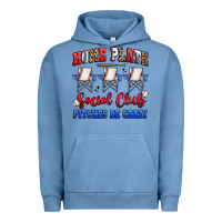Pigment Pebble Blue home plate social club pitches be crazy Urban Hoodie - Artiststas