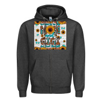 Charcoal Heather god gifted me two titles mom and gigi and i rock them both Zipper Hoodie - JahusDesignShop