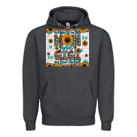 Smoke god gifted me two titles mom and gigi and i rock them both Zipper Hoodie - JahusDesignShop