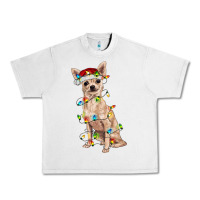 Lunar Rock Chihuahua with christmas lights Urban Heavy Tee - RanaPortraitStore