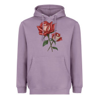 Lavender love rose grandiflora rose Heavyweight Hoodie - LillyAllenDesigns
