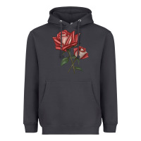 Smoke love rose grandiflora rose Heavyweight Hoodie - LillyAllenDesigns