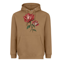 Toasted Coconut love rose grandiflora rose Heavyweight Hoodie - LillyAllenDesigns