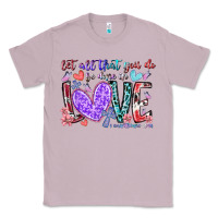 Lilac let all that you do be done in love Classic Tee - RacoonDesign