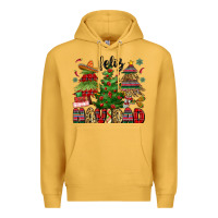 Mustard feliz navidad Premium Hoodie - MaliasSmallBusiness