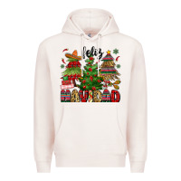 Pale Pink feliz navidad Premium Hoodie - MaliasSmallBusiness