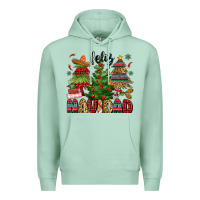 Seafoam feliz navidad Premium Hoodie - MaliasSmallBusiness