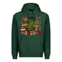 Sports Green feliz navidad Premium Hoodie - MaliasSmallBusiness