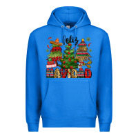 True Royal feliz navidad Premium Hoodie - MaliasSmallBusiness