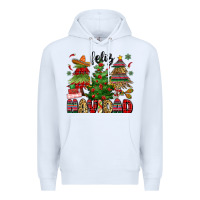 White feliz navidad Premium Hoodie - MaliasSmallBusiness