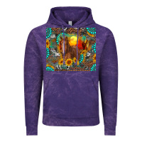 Cloud Purple western horse and desert tumbler Vintage Hoodie - RanaPortraitStore
