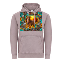 Vintage Zinc western horse and desert tumbler Vintage Hoodie - RanaPortraitStore