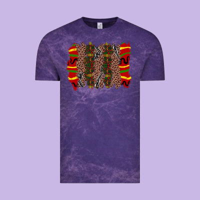 Juneteenth Brushstroke Vintage Tee Designed By Zillion Design Studio