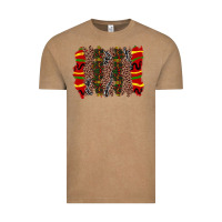 Vintage Coffee juneteenth brushstroke Vintage Tee - Zillion Design Studio