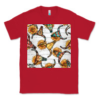 Red native american aztec seamless pattern 7 Classic Tee - BundleAndBundleShop