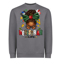 Storm registrar life afro messy bun Heavyweight Sweatshirt - texasbilliewilder