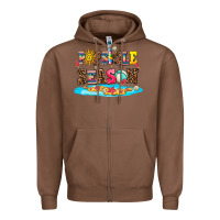 Chestnut popsicle season Zipper Hoodie - AdoDesignShop