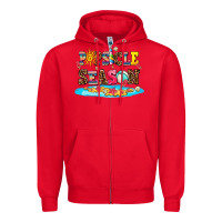 Red popsicle season Zipper Hoodie - AdoDesignShop