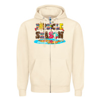 Sandshell popsicle season Zipper Hoodie - AdoDesignShop